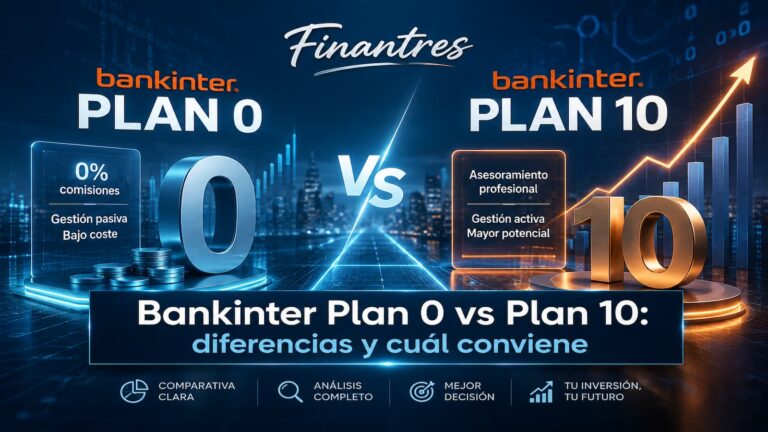 Bankinter Plan 0 vs Plan 10 diferencias y cuál conviene
