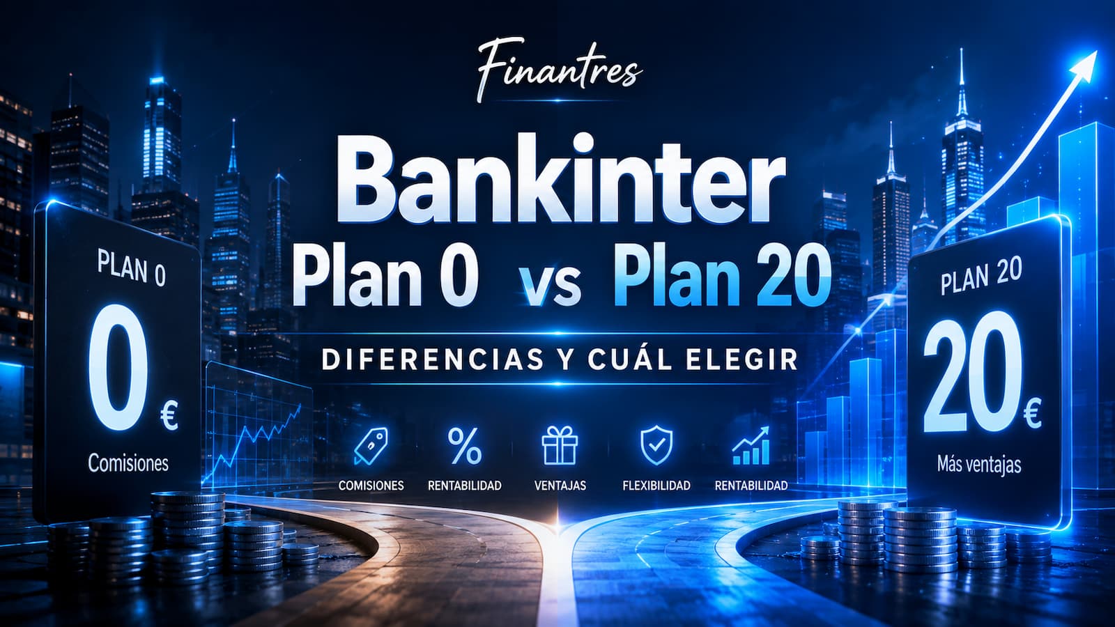 Bankinter Plan 0 vs Plan 20: diferencias y cuál compensa más