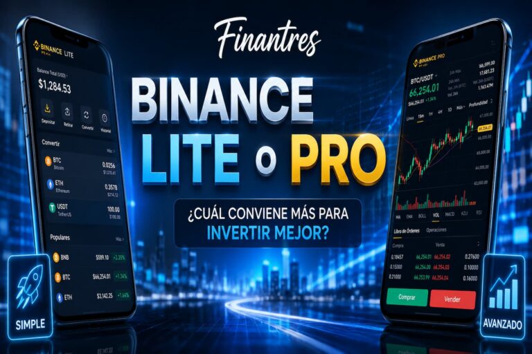 Binance Lite o Pro: diferencias y cuál elegir según tu perfil