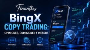 BingX copy trading opiniones comisiones y riesgos