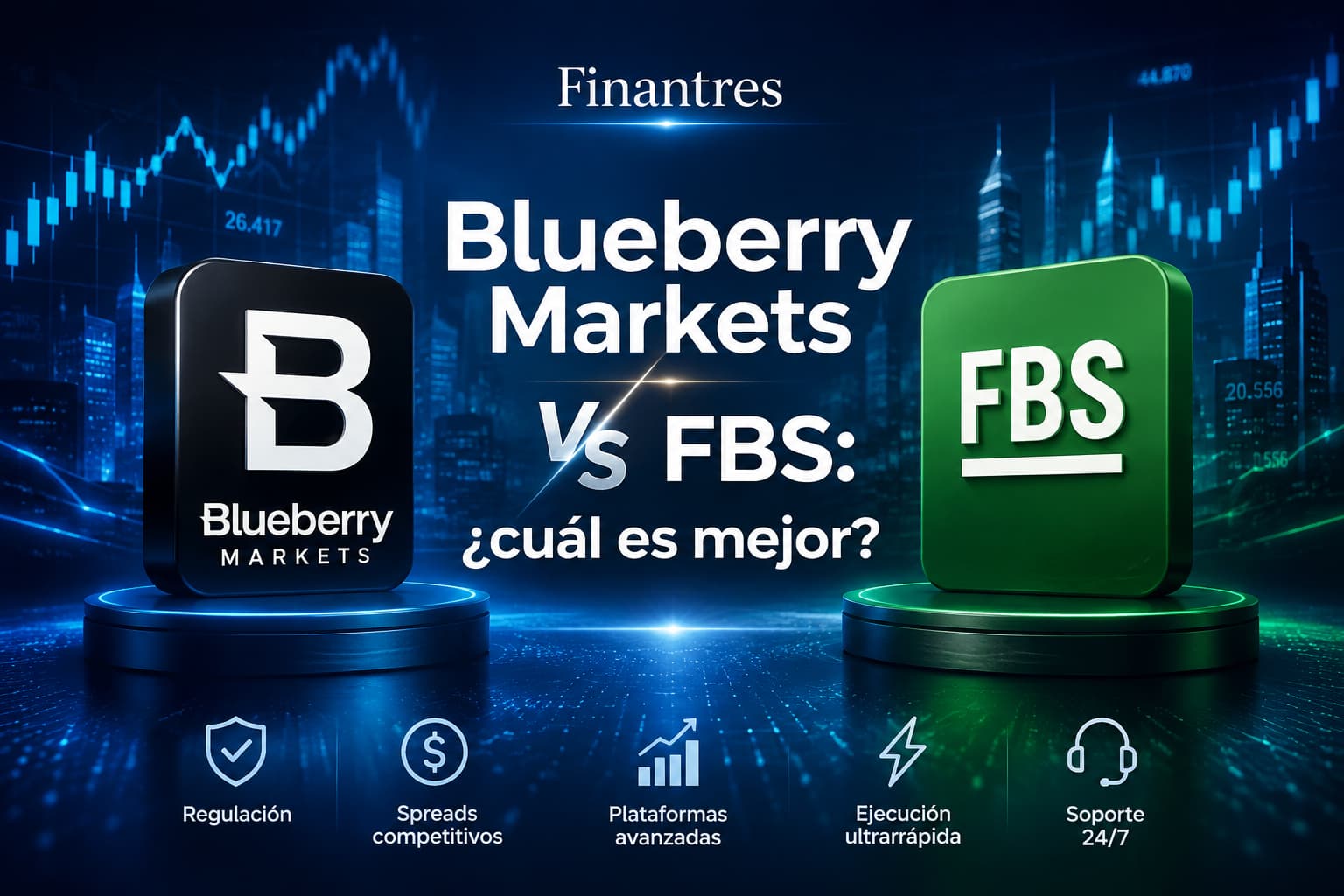 Blueberry Markets vs FBS: ¿qué bróker es mejor para trading en Latinoamérica?