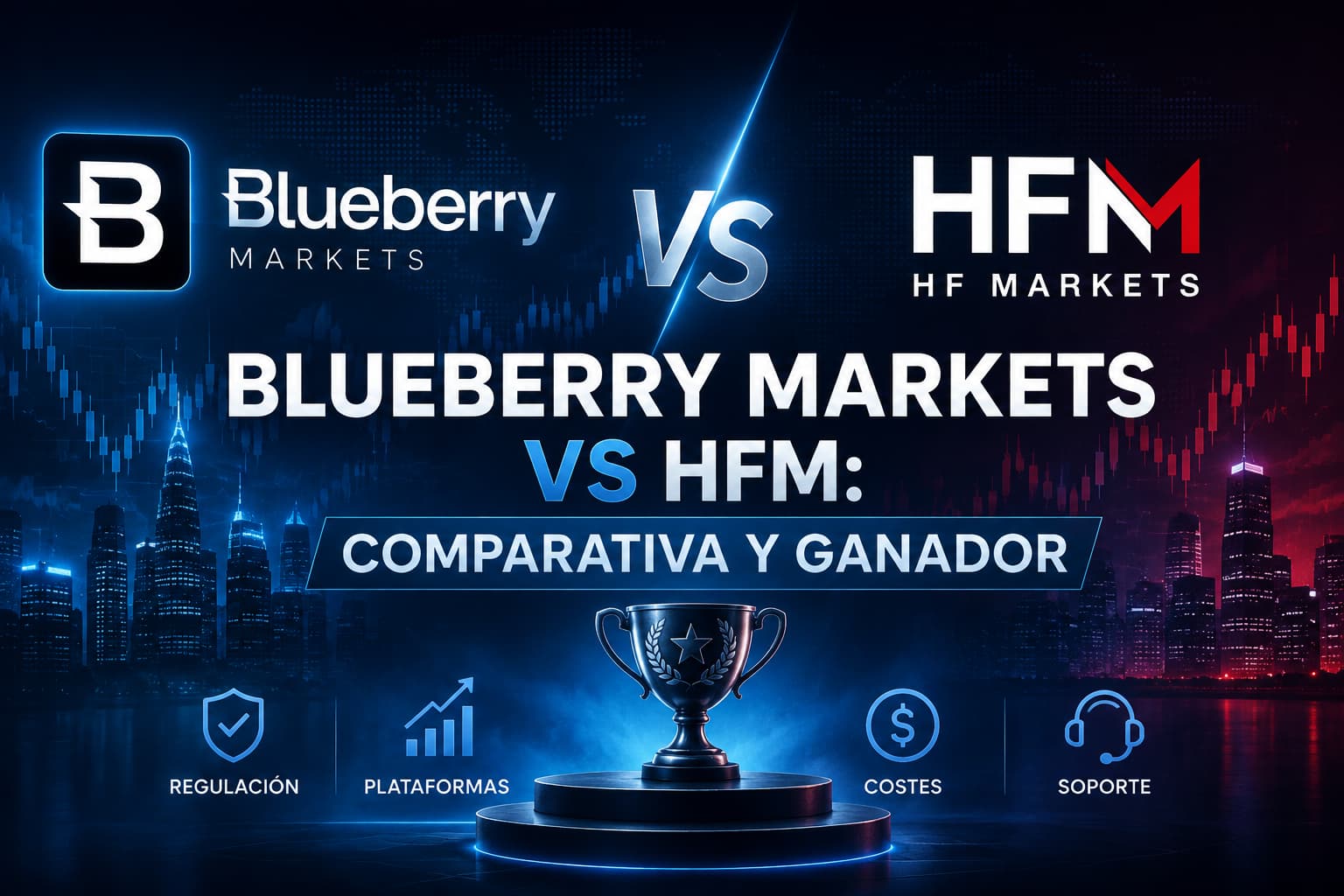 Blueberry Markets vs HFM: ¿qué bróker elegir en Latinoamérica?