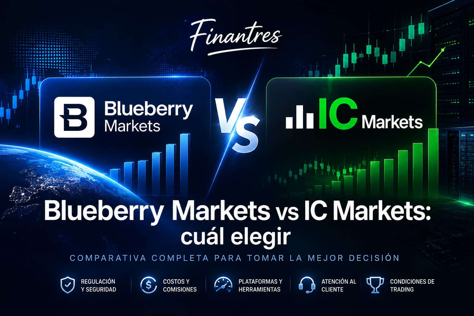 Blueberry Markets vs IC Markets: ¿cuál es mejor para hacer trading en Latinoamérica?