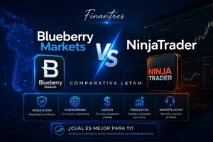 Blueberry Markets vs NinjaTrader comparativa LatAm