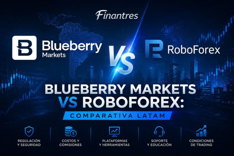 Blueberry Markets vs RoboForex comparativa LatAm