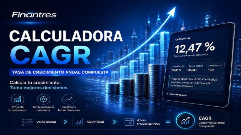 Calculadora de CAGR (Tasa de Crecimiento Anual Compuesta)