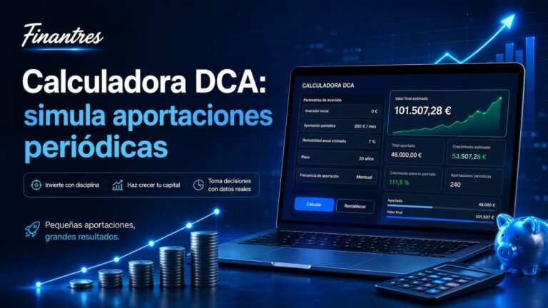 Calculadora DCA simula aportaciones periódicas