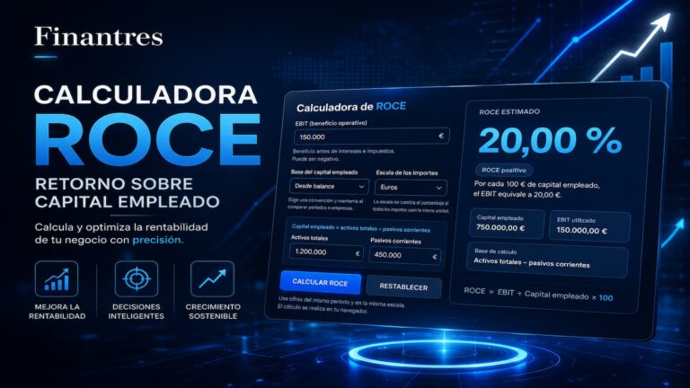 Calculadora de ROCE: Retorno sobre el Capital Empleado