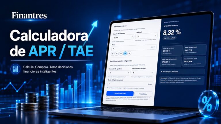 Calculadora de Tasa de Porcentaje Anual (APR) / TAE para préstamos