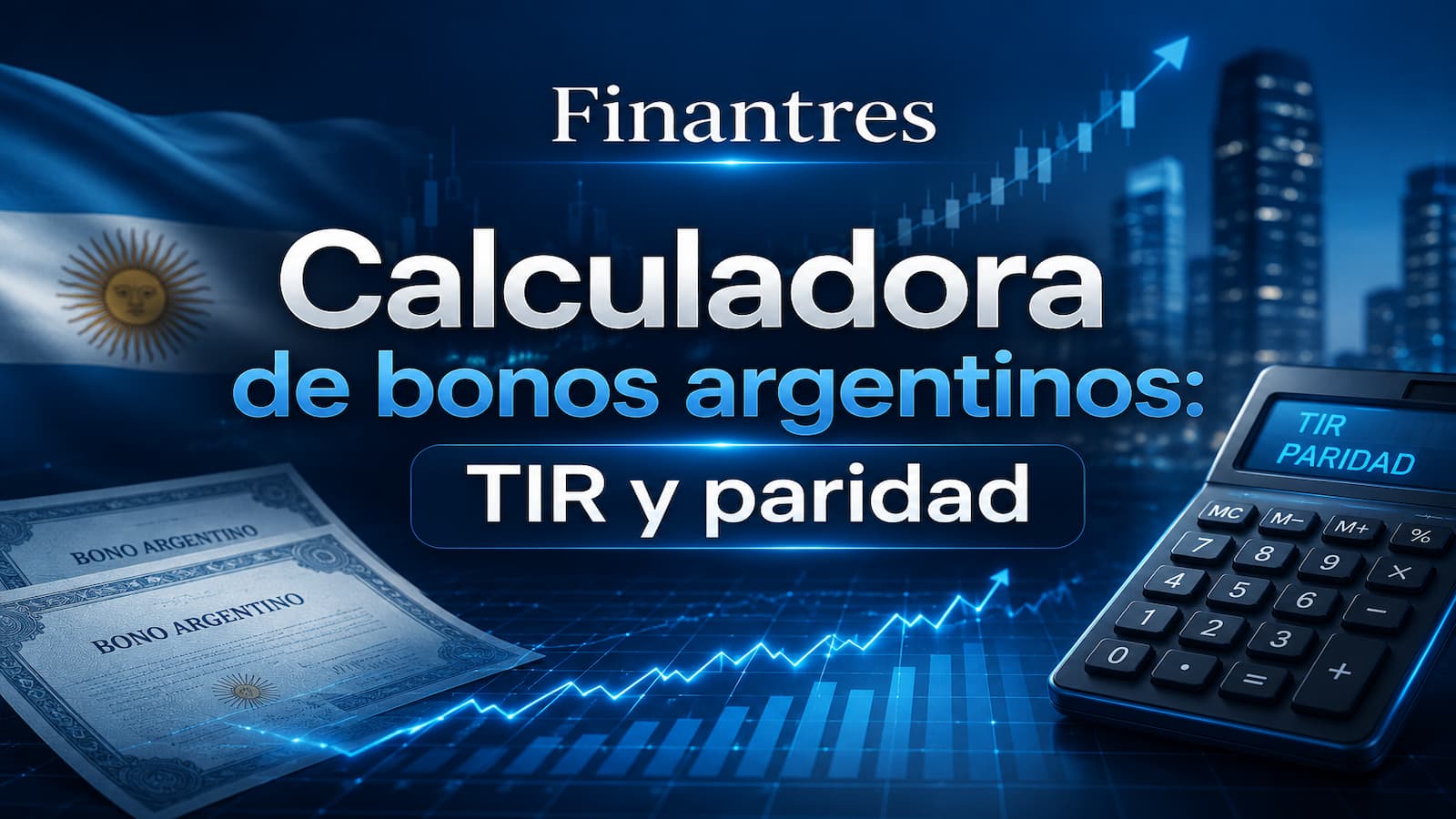 Calculadora de bonos argentinos: TIR, paridad y duration