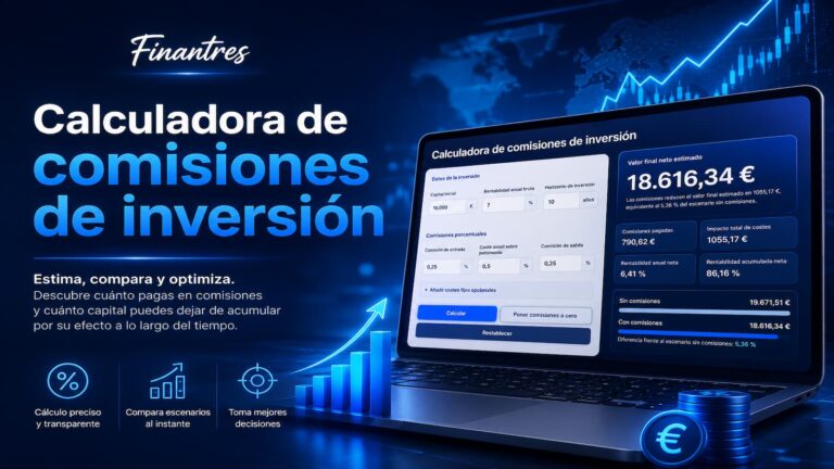 Calculadora de comisiones de inversión: cuánto te cuestan a largo plazo