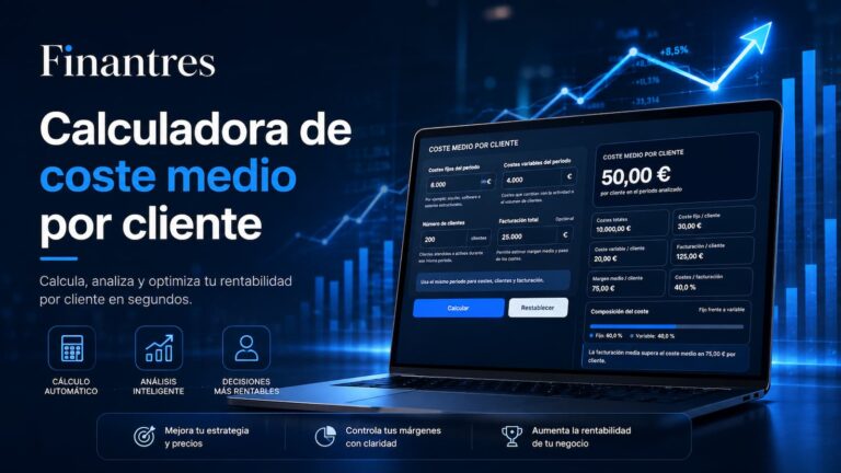 Calculadora de coste medio por cliente: cuánto te cuesta cada cliente