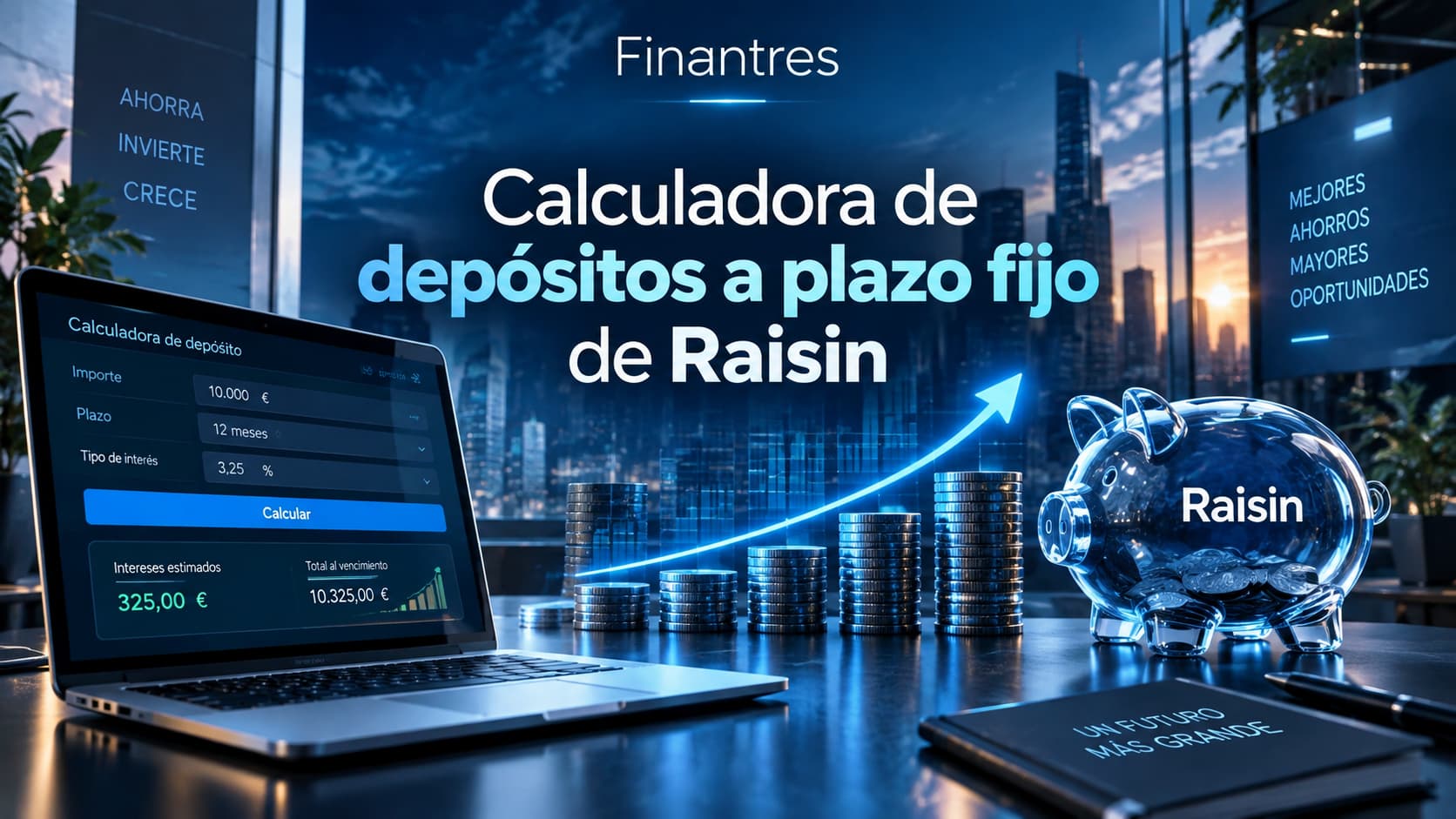 Calculadora depósito a plazo fijo Raisin