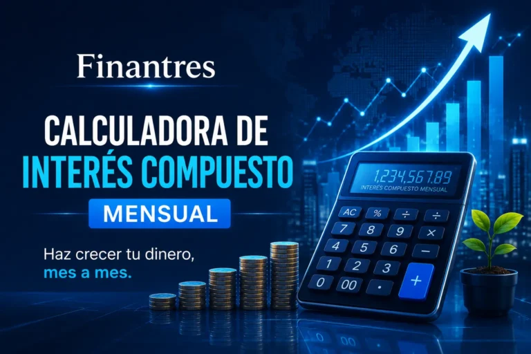 Calculadora de interés compuesto mensual