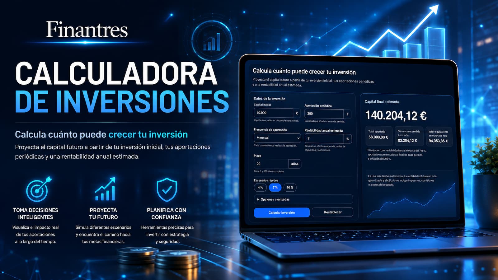 Calculadora de inversiones