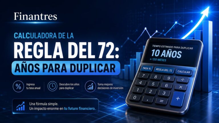 Calculadora de la Regla del 72: cuánto tarda en duplicarse una inversión