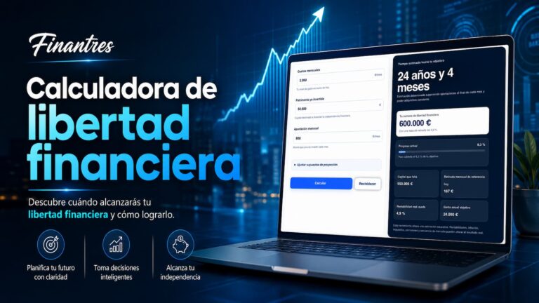 Calculadora de libertad financiera: cuánto necesitas y cuándo podrías alcanzarla