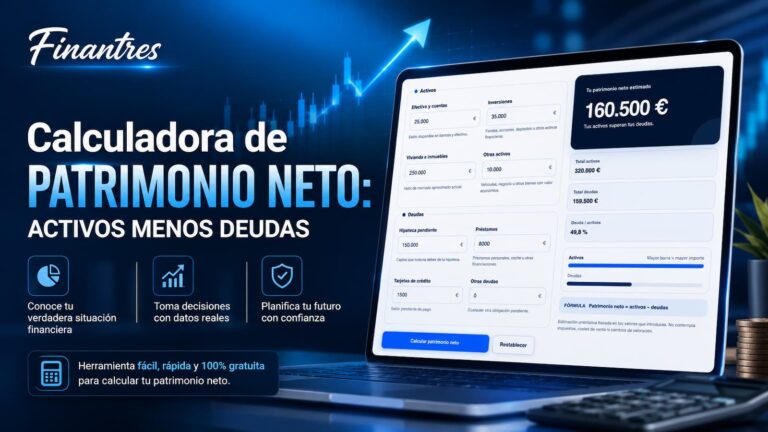 Calculadora de patrimonio neto: calcula tus activos menos tus deudas