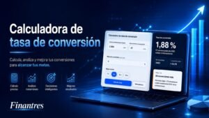 Calculadora de tasa de conversión Finantres