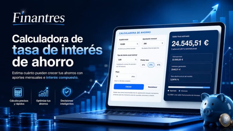 Calculadora de tasa de interés de ahorro