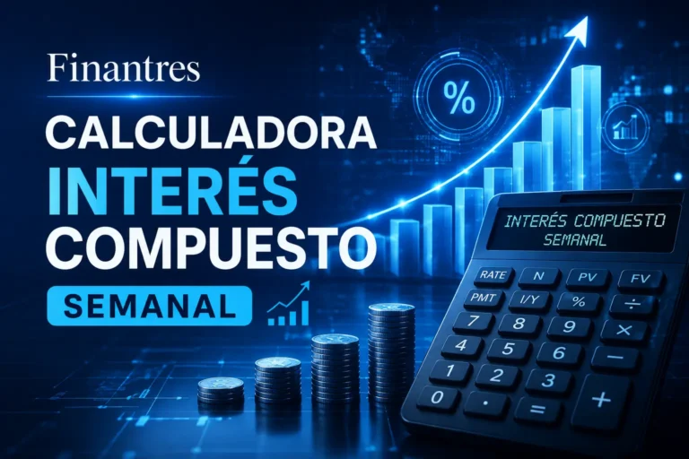 Calculadora de interés compuesto semanal: calcula tu capital semana a semana