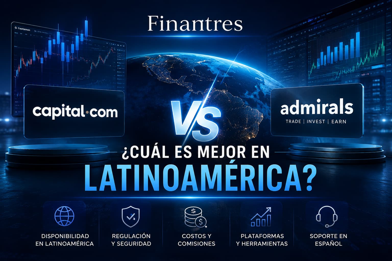 Capital.com vs Admirals: ¿cuál es mejor para Latinoamérica?