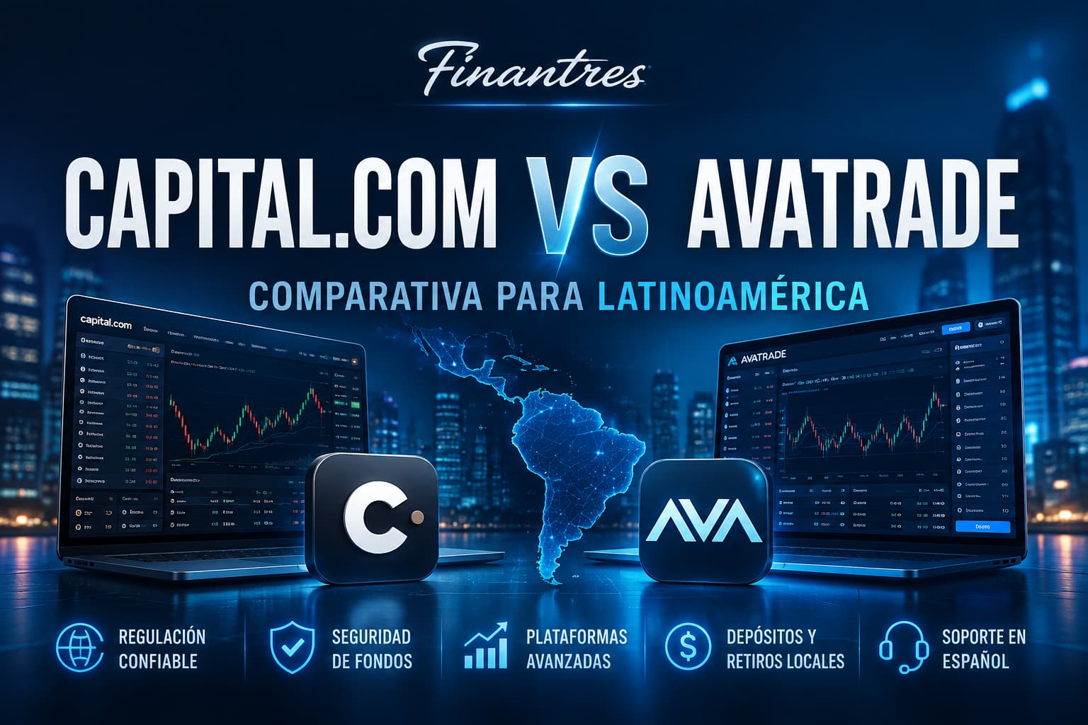 Capital.com vs AvaTrade: ¿cuál es mejor en Latinoamérica?