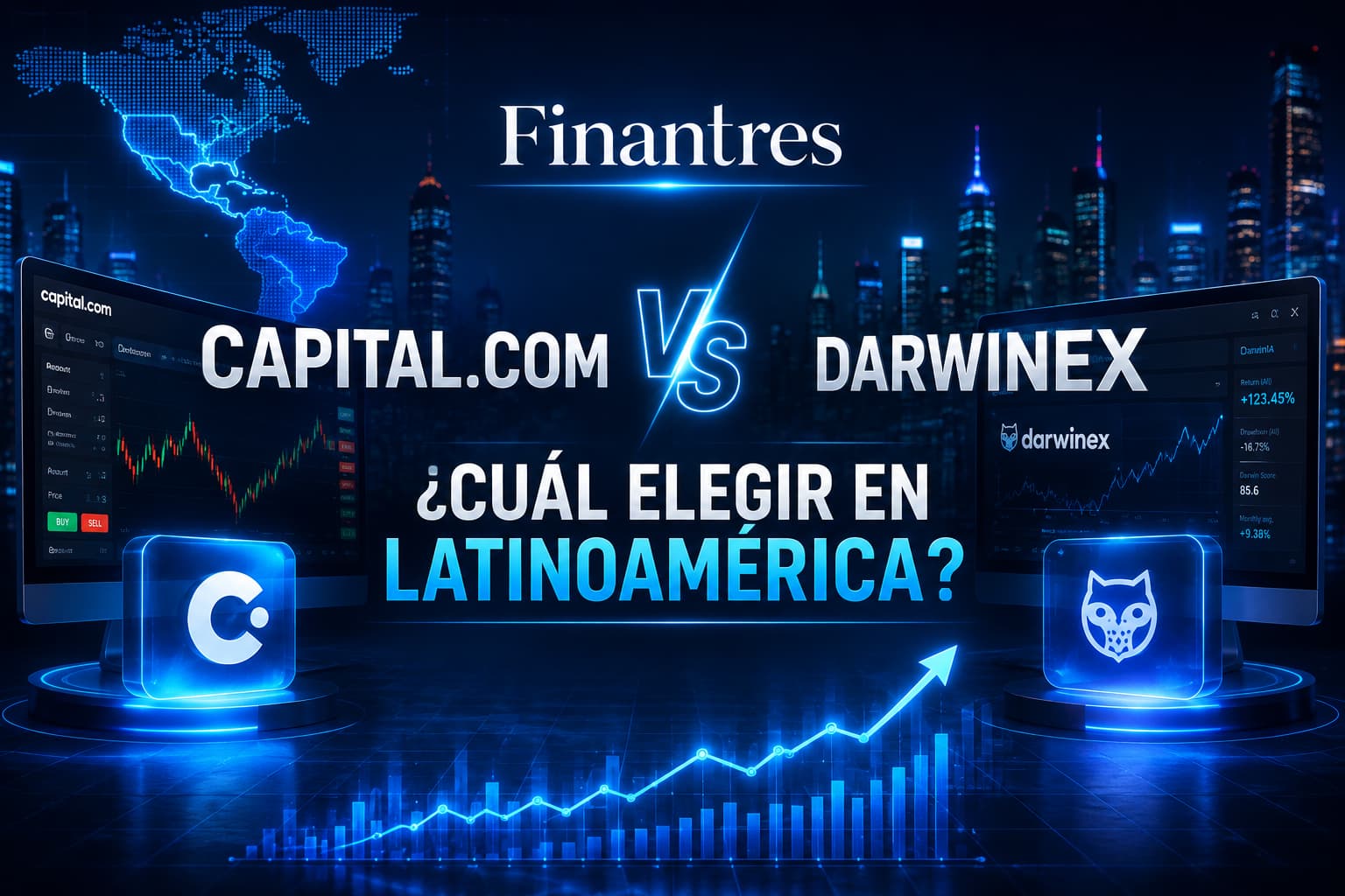Capital.com vs Darwinex: ¿cuál es mejor para Latinoamérica?
