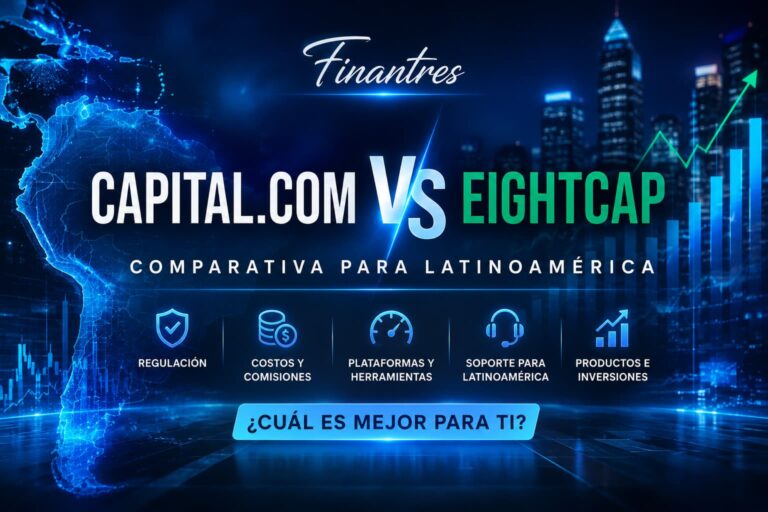 Capital com vs Eightcap comparativa para Latinoamérica