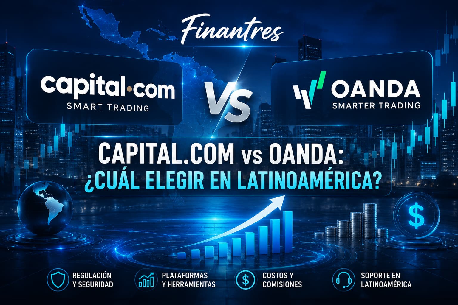 Capital.com vs OANDA: ¿qué broker es mejor en Latinoamérica?