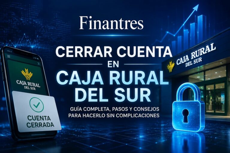 Cerrar cuenta en Caja Rural del Sur