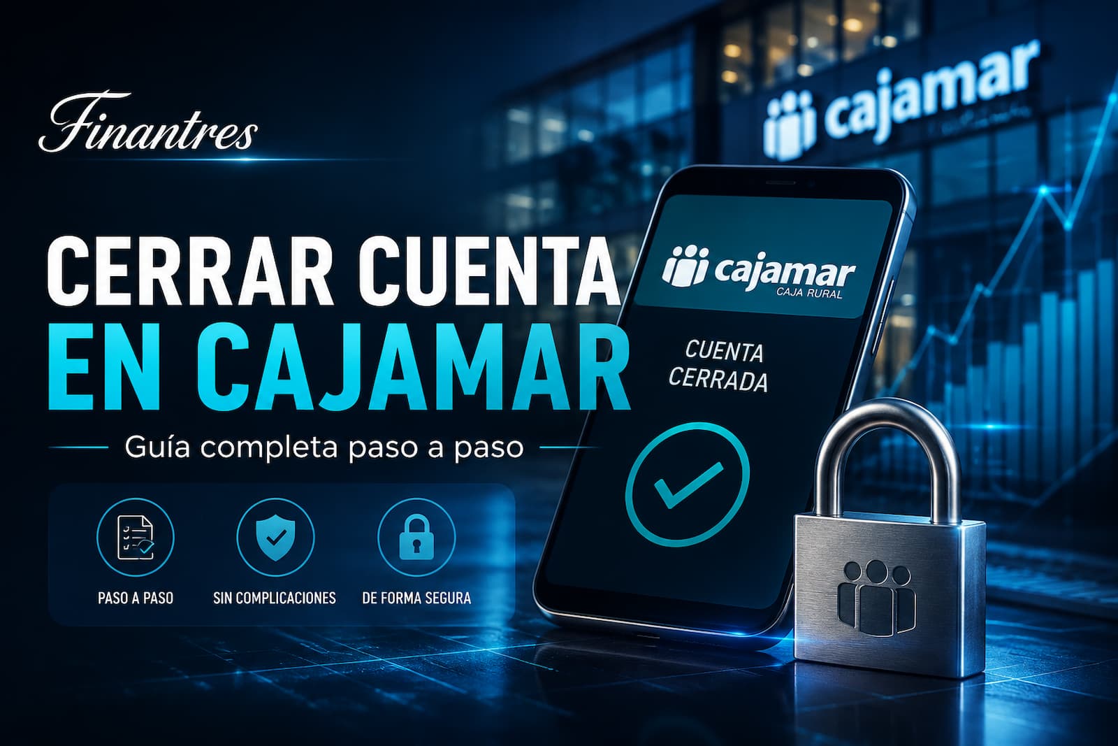 Cerrar cuenta en Cajamar