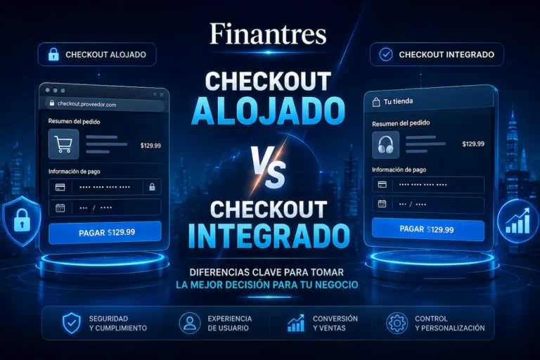 Checkout alojado vs checkout integrado
