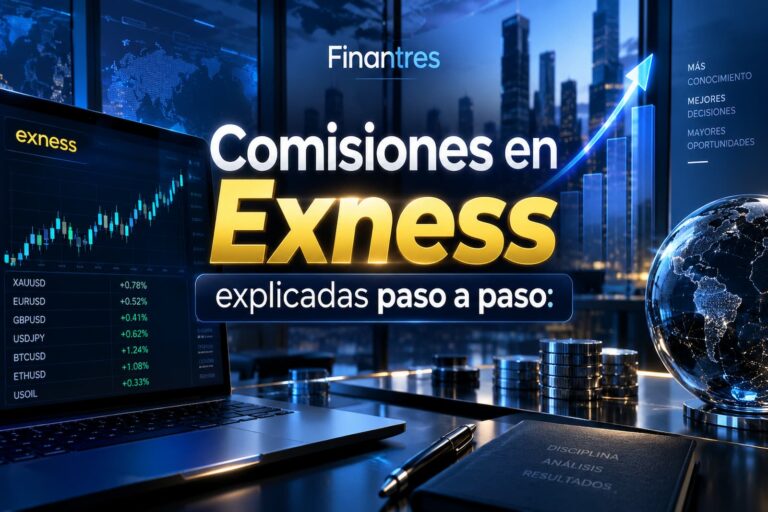 Comisiones en Exness explicadas paso a paso