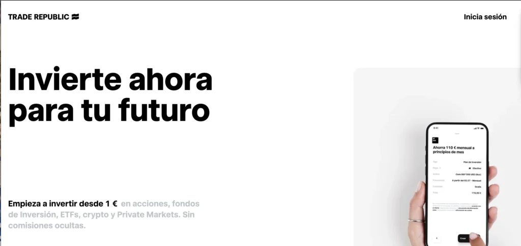 Comisiones s&p 500 trade republic
