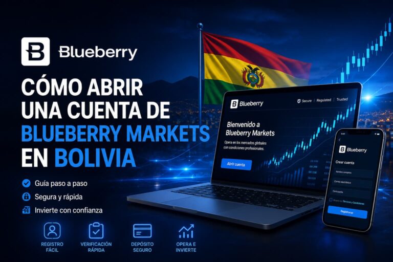 Cómo abrir una cuenta de Blueberry Markets en Bolivia