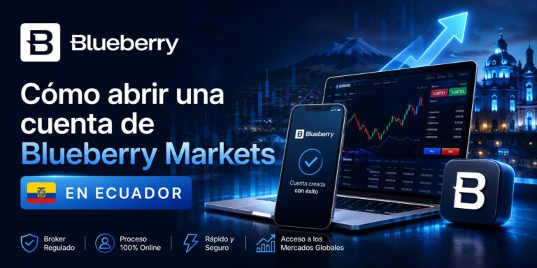 Cómo abrir una cuenta de Blueberry Markets en Ecuador