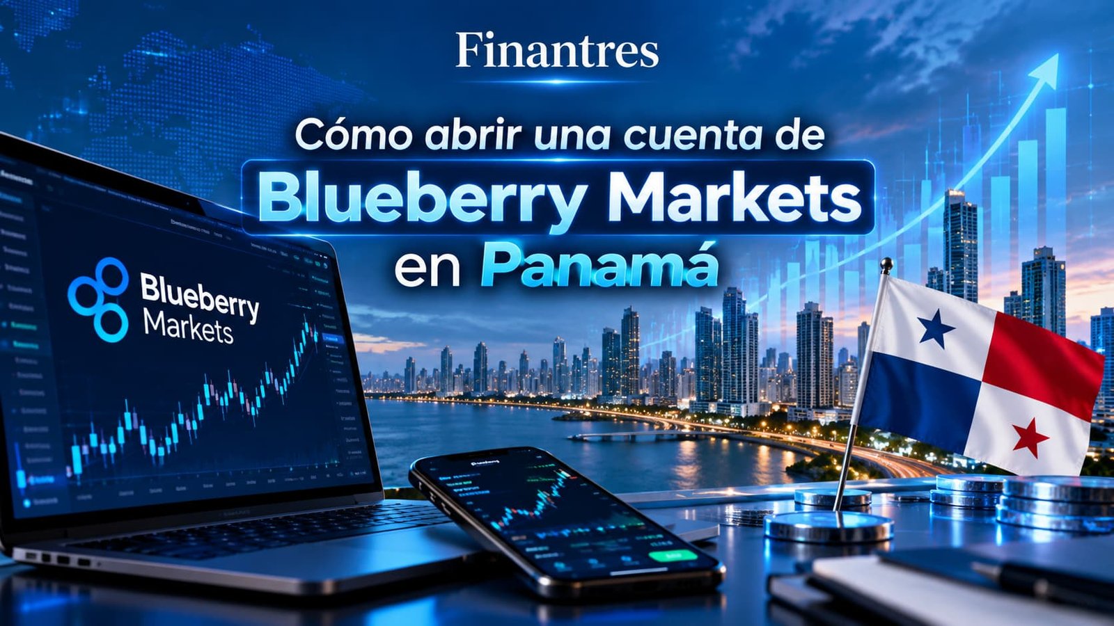 Cómo abrir una cuenta de Blueberry Markets en Panamá paso a paso