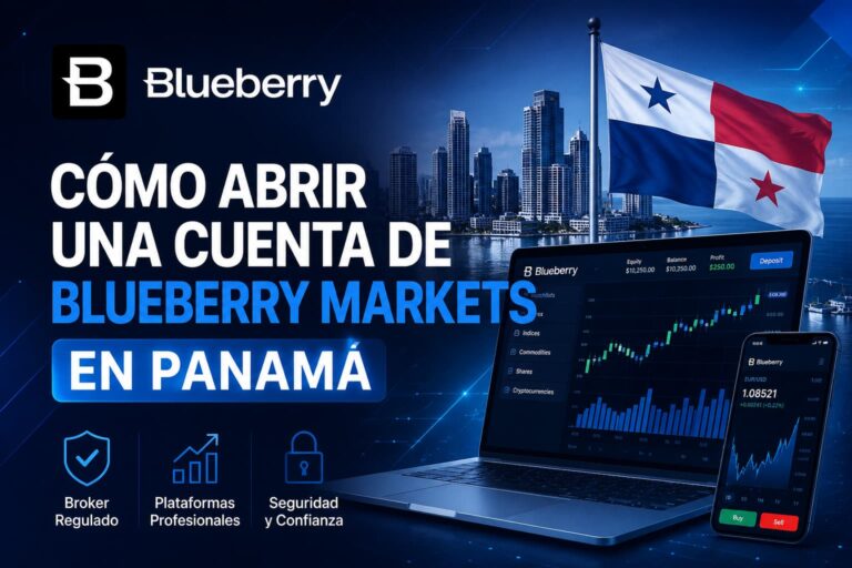 Cómo abrir una cuenta de Blueberry Markets en Panamá