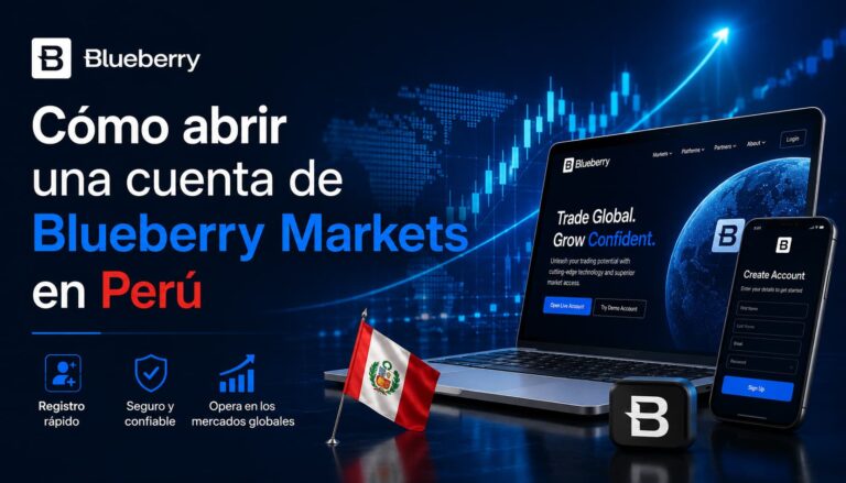 Cómo abrir una cuenta de Blueberry Markets en Perú