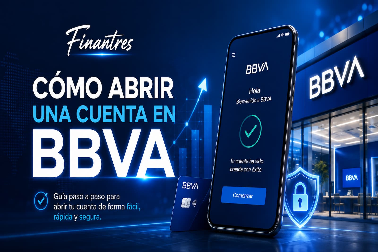 Cómo abrir una cuenta en BBVA