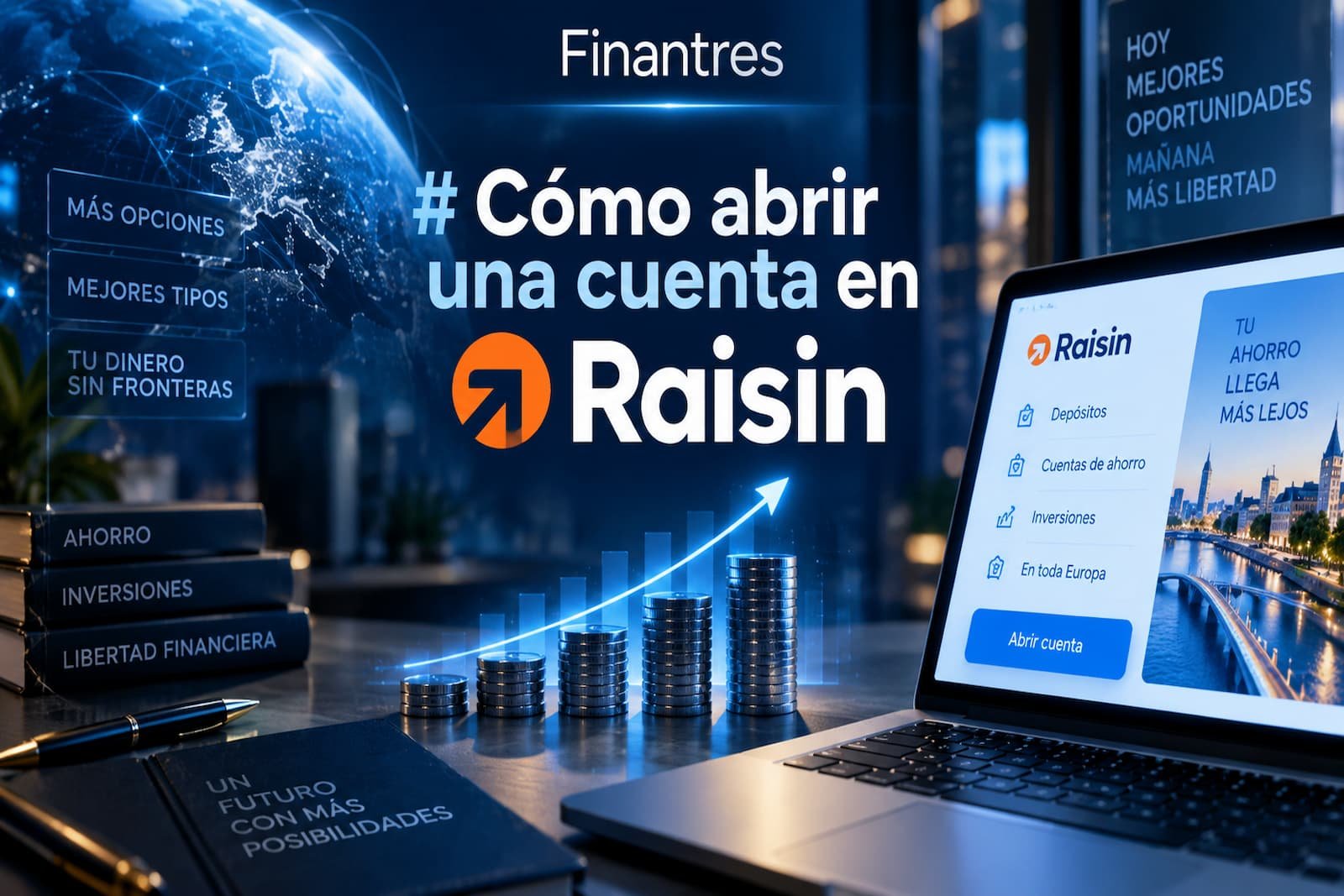 Cómo abrir una cuenta en Raisin