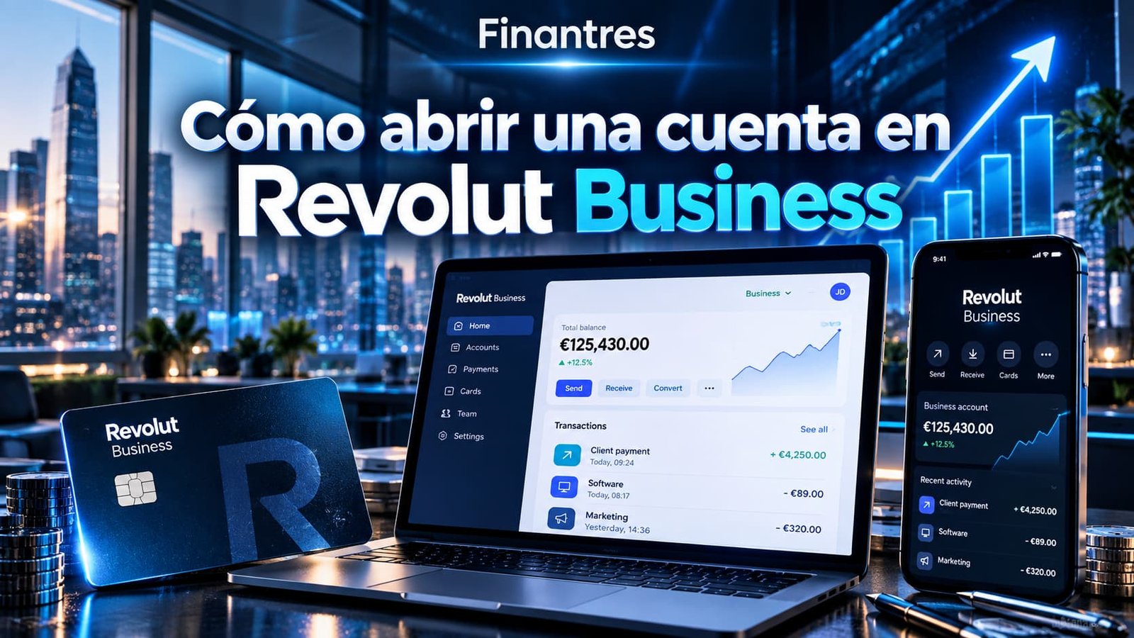 Cómo abrir una cuenta en Revolut Business