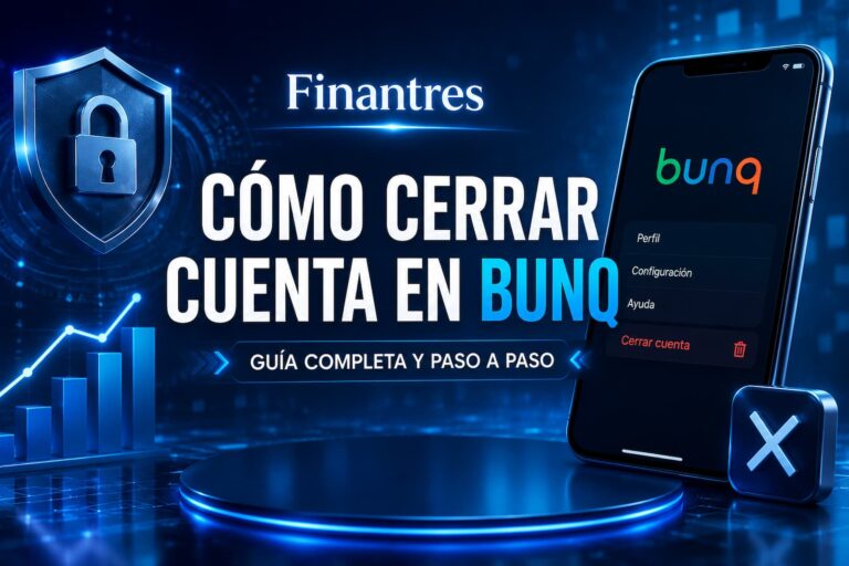 Cómo cerrar cuenta en bunq paso a paso