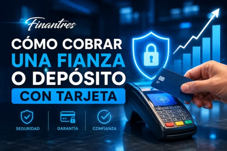 Cómo cobrar una fianza o depósito con tarjeta