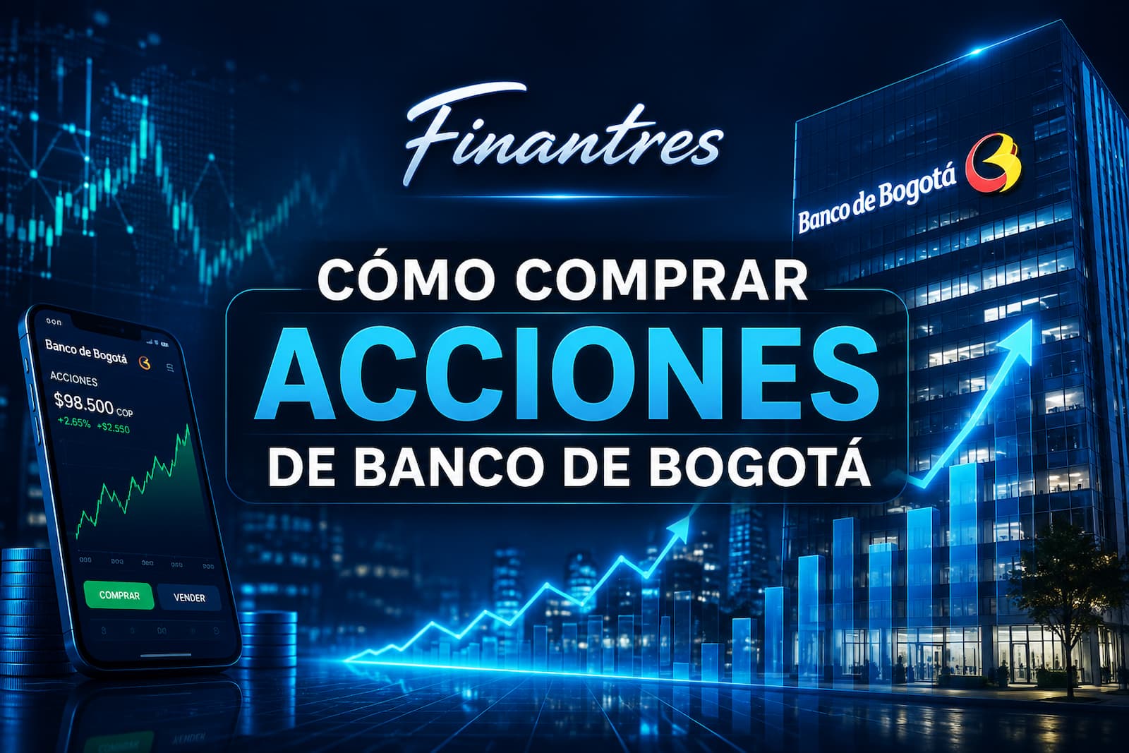 Cómo comprar acciones de Banco de Bogotá