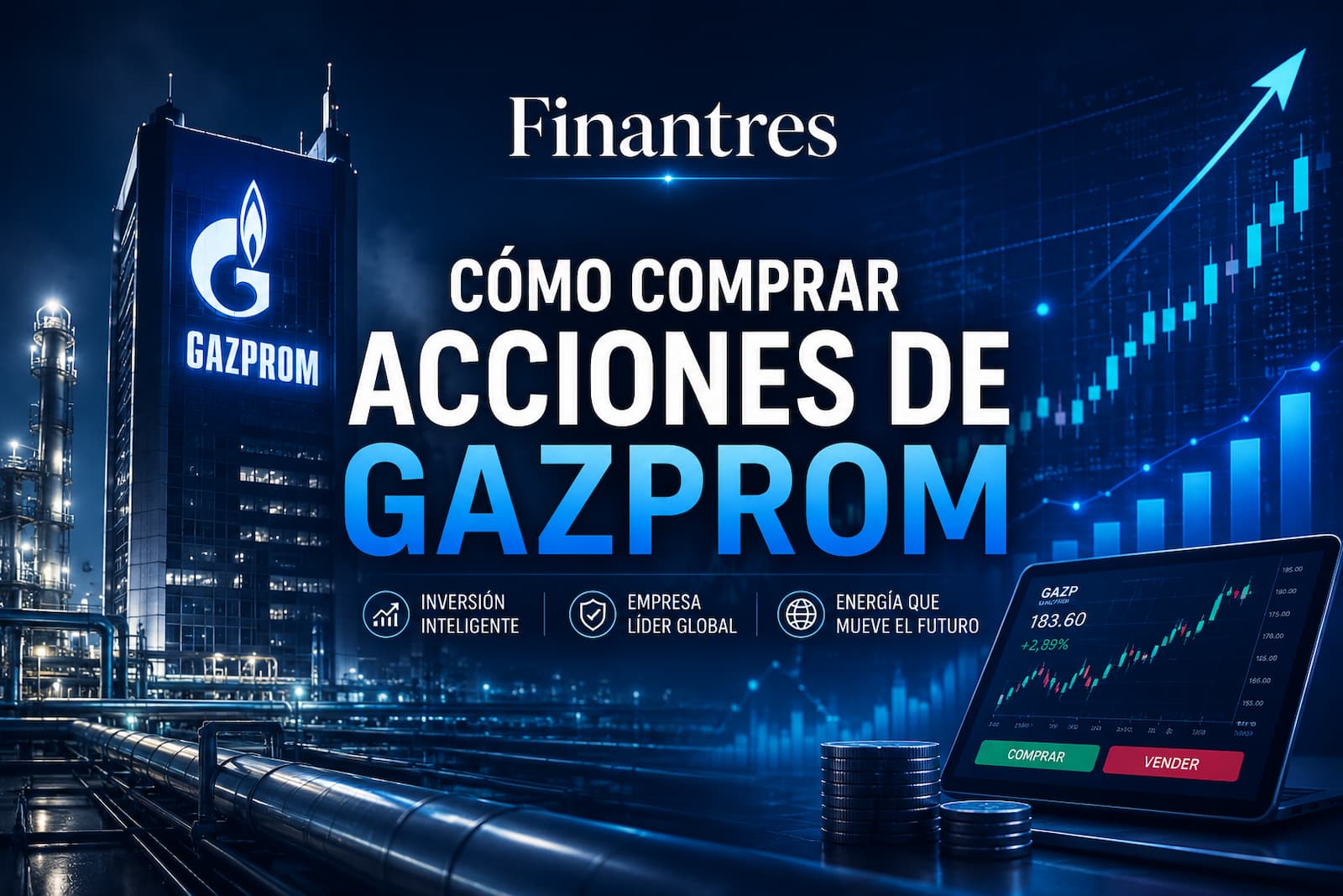 Cómo comprar acciones de Gazprom