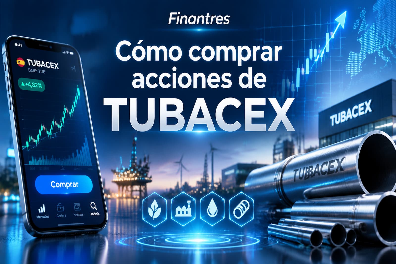 Cómo comprar acciones de Tubacex