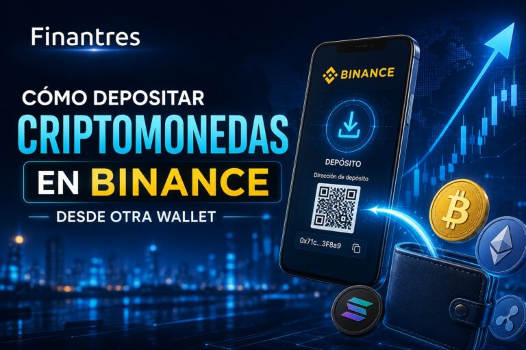 Cómo depositar criptomonedas en Binance desde otra wal