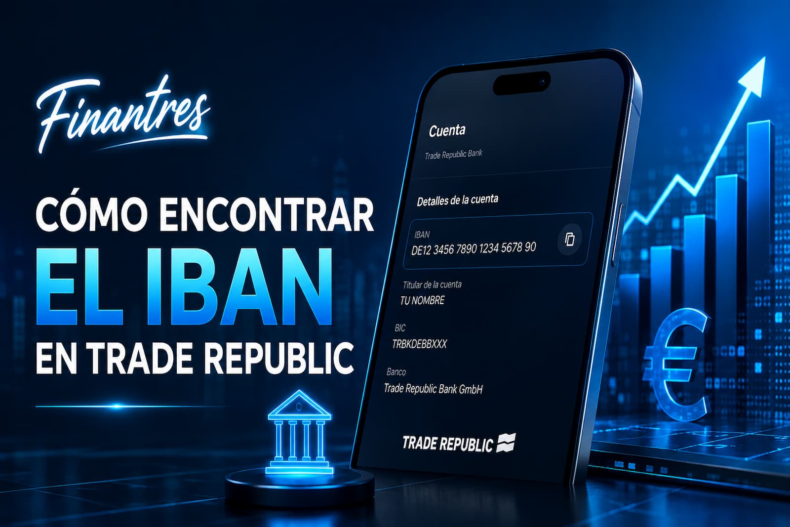 Cómo encontrar el IBAN en Trade Republic